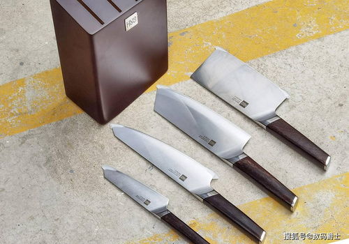 小米有品刀具5件套,高档日本刀材质,用它切菜切肉太快了